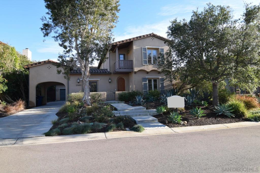 Luxurious home is in the prestigious, gated golf community of Santaluz. Santaluz is adjacent to Rancho Santa Fe and Carmel Valley & is in the highly acclaimed Poway School Dist. The open floor plan features a spacious great room. French Oak wood floors throughout 1st floor. Gourmet kitchen w/ stone countertops, stainless appliances, cherry wood cabinets, professional 6 burner DCS range, double convection oven, & built-in refrig. Bedroom & full bath conveniently located downstairs. Expansive primary suite with large walk-in closet upstairs. Each bedroom has its’ own bathroom. This upscale community offers a private 19,000 sq ft. Hacienda Club membership available that includes access to the bistro restaurant/bar, resort style pool, spa, tennis, pickleball, indoor wood basketball, workout room, kids camps, social events and more. Basic cable, Internet, trash pick-up are included in the monthly rent. Community has its own private dog park. A 19,000 SQUARE FOOT HACIENDA CLUB SITUATED OPPOSITE THE 11-ACRE VILLAGE GREEN EXCEPTIONAL RECREATION, RELAXATION AND SERVICES A resort-styled pool experience Competitive swim lanes 6 lighted tennis courts with stadium seating Indoor wood-floor basketball court Multipurpose room with stage Full fitness facility Outdoor activities courtyard Men's and women's locker facilities Fresh Roast Bistro - food and coffee house Poolside Grill Camp Santaluz for the children Cardio-based fitness equipment Specialty Fitness Center (Spin/TRX/Pilates Reformer)