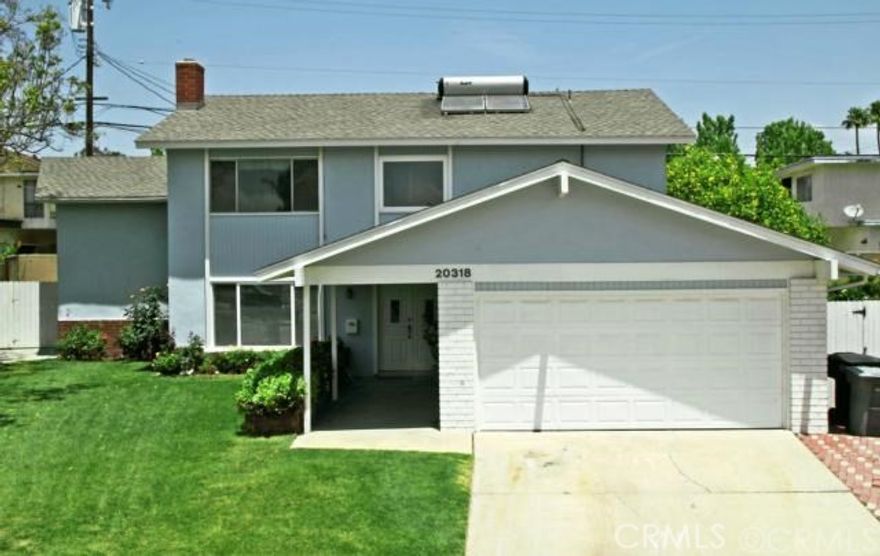 Spacious 5 Beds, 3 Baths home. With a great flowing floor plan. Large Primary suite with 2 mirrored and 1 walk-in closets. Bright and airy 2,352 Sf. of living space on a large 6,127 Sf. Lot. Nestled at the end of a quiet Cul-de-Sac and a tree lined neighborhood. Great Torrance schools. Highly coveted “West High School.”  One spacious bedroom on the 1st floor close to bath with slider to yard. Perfect for Multi-generational family or a large group. Open concept dining and family rooms. Wood/Gas fireplace. Large kitchen with breakfast nook French doors to the Yard, Attached direct access 2 car garage plus a 3rd garage accessed from the rear of the property. Perfect to store your vintage car, jet skis, home office, exercise, Rec. room, Man's cave it also has with ½ bath  lots of storage. Mature fruit bearing trees in Yards. Walk to Delthrone Park, transportation, Old Town shopping Center, steps to “l In N Out Burger”, Traders Joe and more. 3 Miles to the beach. Please see all the photos and the floor plans. Also Torrance schools report card in the supplement to the right of the picture.  Also Available for sale. See MLS sb25153090