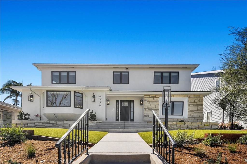 Welcome to this stunning 6-bedroom, 5 1/2-bathroom home located in desirable Westchester, CA. This 2-story house that has been completely remodeled, boasts over 4000 sq ft of living space, offering a large open floor plan that is perfect for entertaining. The primary bedroom features an ensuite for added luxury, while the additional bedrooms provide ample space for guests or hobbies. The large kitchen, complete with a center island and walk-in pantry, is a chef's dream. The home also includes a dedicated office space and a family room for relaxation or work from home needs. Open the La Cantina glass sliding doors to enjoy the ultimate indoor-outdoor SoCal lifestyle. Step outside to a pergola-covered back patio and a sparkling pool, perfect for California's sunny days. The property features a long driveway leading to a spacious 2-car garage with extra room for storage. This home is also equipped with solar panels for energy efficiency and SmartTech for modern convenience. Experience the perfect blend of comfort and sophistication in this Westchester gem.