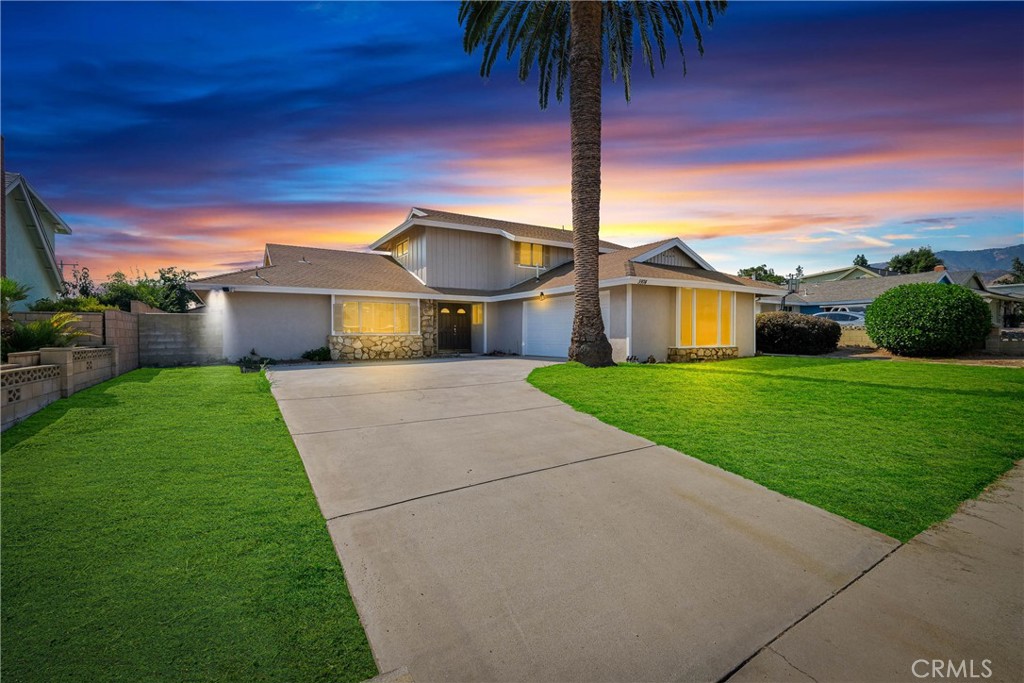 Large, beautifully renovated 5 bedroom, 3 bathroom two-story house. 2,170 sq. ft. of living space on a 9,000 sq. ft. lot. It comes with a 2-car garage with an automatic opener. This house has it all: NEW interior and exterior paint; NEW modern exterior lighting; NEW kitchen cabinets and hardware; NEW kitchen sink, faucet and garbage disposal; NEW granite countertops; NEW recessed lighting; NEW modern chandeliers; NEW stove; NEW range hood; NEW dishwasher; NEW bathroom vanities (with make-up section), faucets, lights, and mirrors; NEW tiled showers; NEW tempered glass shower in primary bathroom; NEW towel racks; NEW ceiling fans; NEW closet doors and shelving; NEW blinds throughout; NEW vinyl flooring throughout; NEW smoke and CO2 detectors. As if this weren't enough, the backyard comes with a covered patio and Tuff Shed for extra storage. And talk about LOCATION, LOCATION, LOCATION: This home is only 8 minutes from the Yaamava' Resort & Casino, and minutes from the Del Vallejo Leadership & STEAM Academy, Aquinas Catholic High School, and Barton Elementary. The 210 freeway and shops like Cardenas Market, Harbor Freight, and Extra Public Storage are only blocks away . Come get this newly renovated, centrally located gem before it's gone!