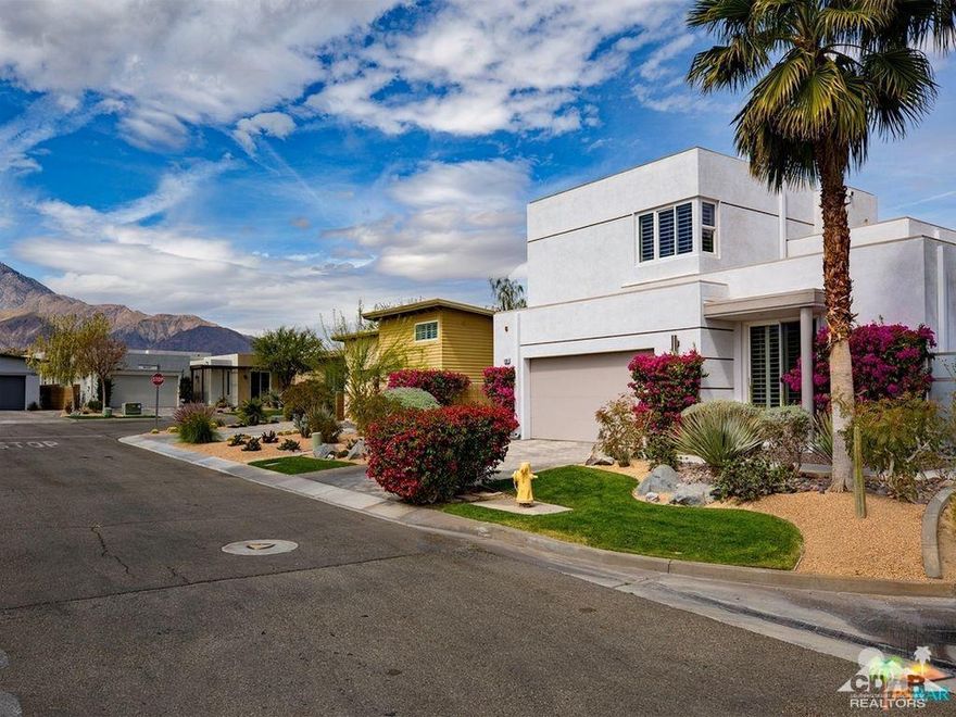Booked till June 30, 2025 Award winning Zen mid-century style home with attached casita awaits you in fabulous security gated Escena golf community. Open floor plan awaits you in this 3 bedrooms 4 bathroom home upgraded to the highest level possible. Upon entering the private courtyard through the double door entrance one sees the custom spool featuring multiple therapeutic jets, led lighting, and three water features. The open floor plan allows entertaining from chefs kitchen to dining area to living room offering up multiple built ins and fireplace. The master suite includes a private patio, walk in closet, large soaking tub with tile surround, shutters and complete separation from guest room. The kitchen offers stainless appliances, beverage refrigerator, custom cabinetry, large center island and custom back splash. The spacious upper level casita has its own entrance, patio with mountain views, bathroom, shutters and large windows. A two car garage with plenty of storage.