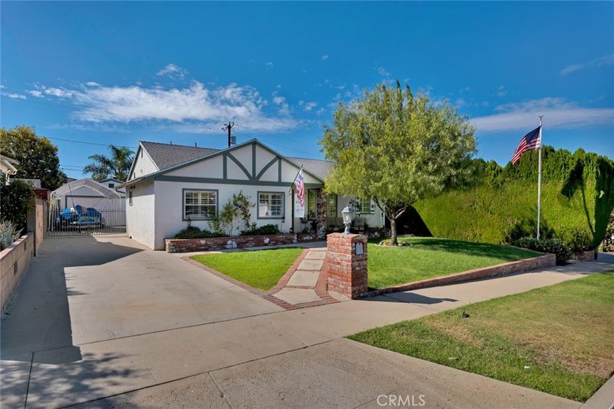 Tucked away on a peaceful cul-de-sac in South Sunland, this inviting 3-bedroom home is perfect for everyday living and unforgettable gatherings. The living and formal dining rooms feature gleaming hardwood floors, while the cozy family room—with recessed lighting and a fireplace—overlooks the backyard. The kitchen offers abundant storage, granite countertops, and stainless steel appliances, ideal for both casual meals and entertaining. The primary suite includes a private bath, providing a comfortable retreat. Step outside to a spacious covered patio designed for entertaining year-round, complete with ceiling fans, a barbecue area, and plenty of seating—an outdoor haven that has hosted countless fun-filled parties over the years. The nicely landscaped yard, long driveway with RV parking, and detached 2-car garage add convenience and charm. A wonderful home in an excellent location, ready to make new memories!