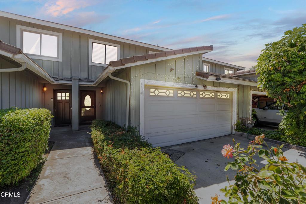 Welcome to this charming two-story townhouse in the heart of Thousand Oaks, offering 3 bedrooms and 2.5 bathrooms within 1,456 sq ft of comfortable living space. The first floor features a bright living room filled with natural light from the sliding glass door that opens to a private backyard, tile floors throughout, a cozy dining area, a kitchen with beautiful white tile countertops, and a lovely window overlooking the yard. A convenient half bath for visitors completes the main level. Upstairs, you'll find two generously sized bedrooms with closets that share a full bathroom, while the spacious master bedroom boasts a double mirrored closet and its own full bath. The property also includes a two-door garage, offering added storage and parking. Conveniently located close to parks, shopping centers, schools and much more!