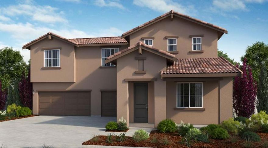 What's Special: New Pricing | Loft | 3-Car Garage. New Construction - November Completion! Built by Taylor Morrison, America's Most Trusted Homebuilder. Welcome to the Mulberry at 3283 Nightfall Drive in Poppy at Oakwood Trails! This spacious home welcomes you with a bright foyer leading to a secondary bedroom and full bath. Continue past the staircase into an open-concept design where the great room flows into the dining area and kitchen with a large island and stainless steel appliances. Just off the great room is a private bedroom with ensuite bath perfect for guests. Upstairs, the primary suite offers a spa-like bath with walk-in shower, dual sinks, and a walk-in closet. A loft, three additional bedrooms, a shared bath, and laundry room complete the second floor. Enjoy tranquil views near the San Joaquin River and explore Wildflower and Oakview Parks with scenic trails. Oakwood Trails offers play areas, sports fields, picnic spots, and green spaces for outdoor fun. Additional Highlights Include: Bedroom 5 with bath 3 in place of flex/half bath, bedroom 6 with bath 4 in place of tandem garage. MLS#ML82023490