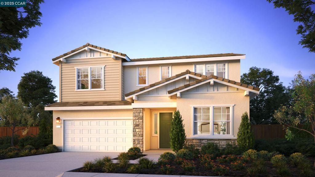 Welcome home to Lot 33 at Coronado at Delta Shores! This quick move-in opportunity from acclaimed builder Signature Homes offers 4 bedrooms, 3.5 baths, and a thoughtfully designed layout filled with premium finishes. With over $35,000 in upgrades, this residence delivers both style and value. Inside, you’ll find Sienna stained shaker cabinetry, Della Terra Portifino Classico quartz countertops, and durable luxury vinyl plank (LVP) flooring throughout the main living areas. The home is prewired for ceiling fans in every bedroom, and the loft, with pendant lighting prewire above the kitchen island for added ambiance. The open-concept design creates a light and airy atmosphere, ideal for everyday comfort and seamless entertaining. Extend your living space outdoors with the inviting California Room — perfect for hosting or winding down. Located just moments from the Delta Shores shopping center, you'll enjoy quick access to top retail, dining, and entertainment options. Experience the craftsmanship and detail that set Signature Homes apart — schedule your private tour today!