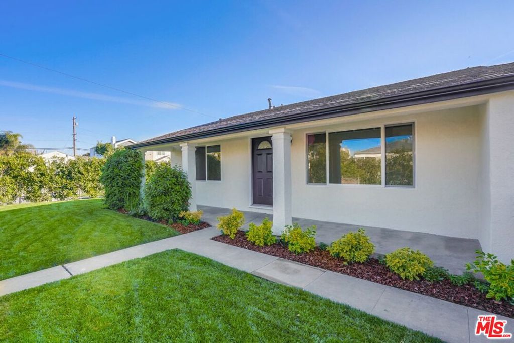 Beautifully renovated 2 bedroom, 1 bath home with no detail spared. The interior features recessed lighting throughout, double-paned windows, central heating & air, wide plank flooring, and new kitchen appliances. This expansive corner lot tucked away on a quiet cul-de-sac, has been thoughtfully landscaped and surrounded by hedges which allow for secluded use of the large grassy yard. There is an attached garage off the back porch with laundry inside and space for 1 car. There is also driveway parking. This home is situated in a prime location, close proximity to Silicon Beach, Westfield Culver City, Downtown Culver City, shopping, restaurants, and freeway access. Good credit and references are a must. No pets please.