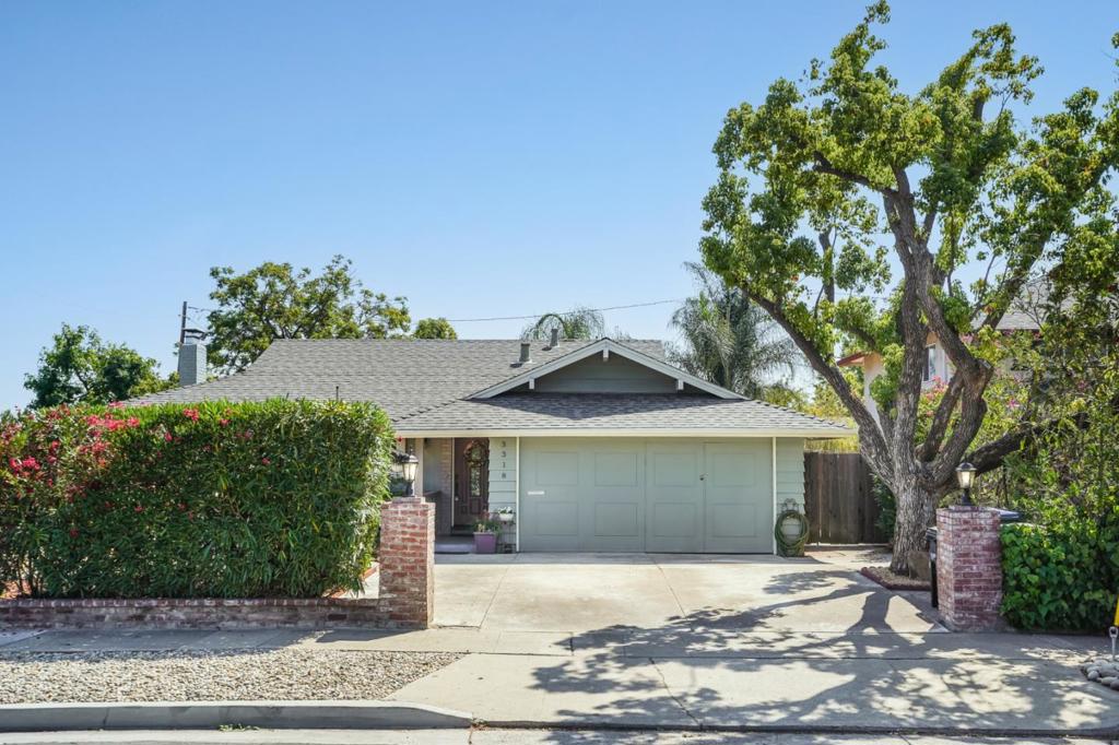 Welcome to this beautifully remodeled home located in the highly desired Cambrian neighborhood of San Jose. Featuring approximately 800 sq ft of additional living space in PERMITTED ACCESSORY UNIT and garage, converted into a professional, spacious family/office space. All beautifully constructed. ADU can provide additional income or that personal, remote living space for family. The main home is set back on a large corner lot providing privacy and an abundance of space. There are 3 generously sized bedrooms and 2 newly renovated bathrooms. True pride of ownership shows throughout this lovely home - exquisite crown molding, stunning hickory engineered hardwood floors, double-paned windows, and the newly remodeled kitchen with quartz countertops and soft-close cabinetry. Endless opportunity and not to be missed is the permitted accessory building. This additional, standalone living space has a private side-street entrance, a beautiful courtyard, vaulted ceilings, and its own laundry.