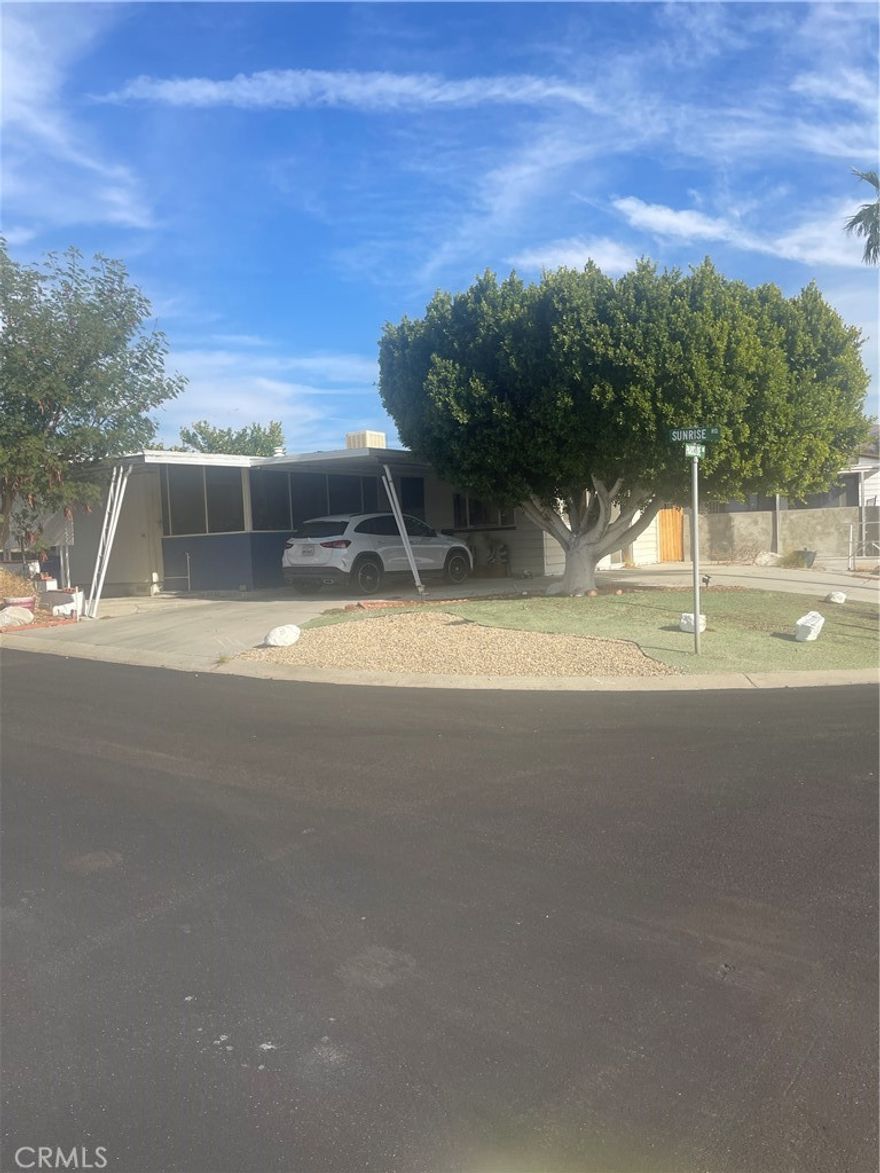 Come and Discover the charm of desert living at 69510 Parkside Drive, a beautifully maintained 1-bedroom, 1-bathroom home nestled in the serene Desert Crest Country Club—a vibrant 55+ community in Desert Hot Springs.

Spacious Living: This residence features an open floor plan complemented by a breakfast area and custom bar. l  perfect for relaxation or entertaining guests newer central heating and air newer roof. Laundry room 

Master Suite: The Master bedroom features 2 mirrored closets and a build in vanity with drawers. Situated on a desirable corner lot, the property includes dual covered carports, and ample parking space for up to 3 vehicles. The covered backyard provides privacy and shade, ideal for afternoon relaxation. Separate laundry room. Owner is Lic Broker

minimum requirements:

680 Fico

Verifiable ability to pay rent 

55- age requirement

Pets ok (restrictions apply)