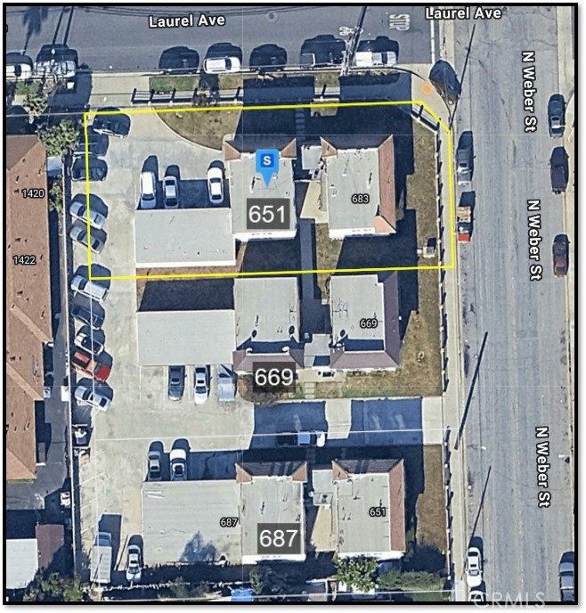 669 ,687,651 Weber St.