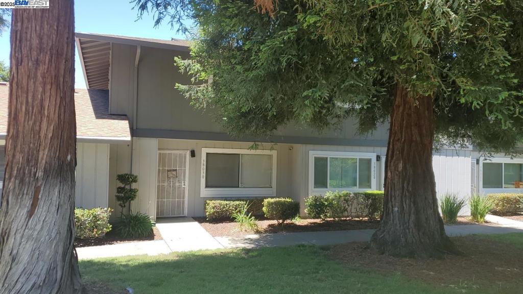 First time on the market in 35 years! This rarely available townhome with detached one car garage with storage could be your next forever home!  Be welcomed with greenbelts and trees as you walk in. Downstairs, it features a spacious living room and dining room with plenty of natural light. Easily access the powder room with mirror and washer dryer hookups just around the dining room.  The kitchen has a dual pane sliding door that opens up to the enclosed concrete stamped yard where you can find outdoor peace and do some gardening. The yard features storage and access to the detached 1 car garage and driveway. Plenty of street parking within the cul-de-sac. Perfect for guests. No rear neighbors, huge privacy bonus!  Upstairs is the living quarters and full bathroom with plenty of natural light. It features plush wall to wall carpeting. Ample under stair storage and 2 storage closets in hallway are convenient. HOA pays water bill. Detached garage has interior cabinetry and separate door entry.  Plenty of greenbelts and playgrounds. Walk to shops and Centerville Community Center.  Short drive to Target, Fremont Hub, Washington Hospital, Fremont BART, and Lake Elizabeth. Easy access to Mission Blvd, 680, and 880. Truly unparalleled local amenities. Top-rated school district.