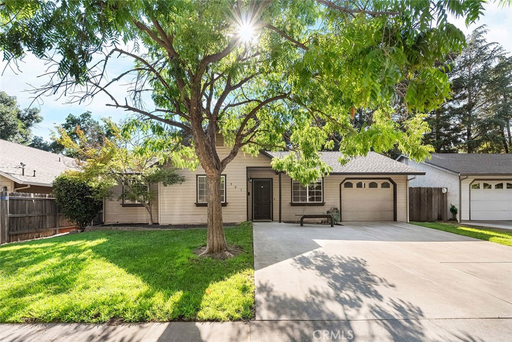 Welcome to 901 Oak Lawn Avenue, a darling Chico gem tucked just blocks from Chico State, Downtown, and Big Chico Creek. This updated 4-bedroom, 2-bathroom home is full of charm and functionality, offering a perfect blend of investment opportunity and cozy living. Whether you’re searching for your first home or adding to your rental portfolio, this one checks all the boxes. Step inside to discover a bright, freshly painted interior with updated Luxury Vinyl Plank (LVP) flooring and stylish new lighting. The open living space flows effortlessly into the dining area and kitchen, creating the perfect setup for entertaining or simply relaxing after a long day. The kitchen is as practical as it is charming, featuring tile countertops, a gas stove, pantry, and plenty of natural light. All four bedrooms are well-sized, with good closet space, dual-pane windows, and ceiling fans for year-round comfort. The converted garage now serves as a spacious fourth bedroom, complete with crown molding, offering flexibility for guests, roommates, or a home office. Down the hall, you’ll find both bathrooms thoughtfully laid out for convenience and privacy. Out back, the oversized patio slab invites you to dream big, whether you’re envisioning garden parties, grilling with friends, or a backyard makeover. With mature trees, grass, sprinklers, a drip system, and a spacious yard that’s easy to maintain, there’s room to grow into whatever lifestyle fits you best. And let’s not forget: there’s even a dedicated laundry room and central HVAC to keep things comfortable all year. Set on a charming street lined with sidewalks and city lights, this home combines location, comfort, and curb appeal. Don’t miss your chance to own a slice of Chico that’s equal parts convenient, charming, and full of potential. Come see 901 Oak Lawn for yourself!
