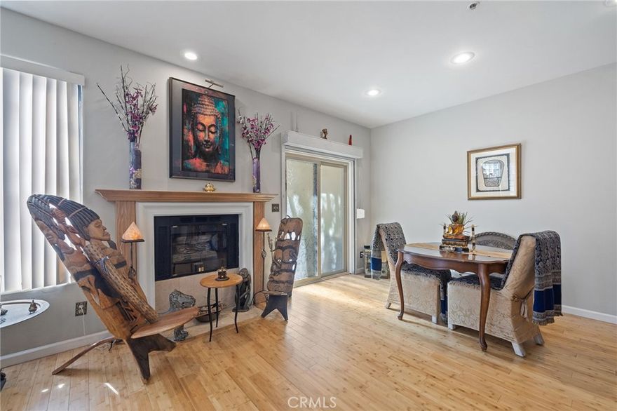 Welcome home to 861 S Windsor Blvd #105 — an exceptional and rare opportunity to own a tastefully upgraded Hancock Park condo in the prestigious Windsor Village!
Nestled in a peaceful, tree-lined neighborhood across from Harold A. Henry Park and just minutes from Larchmont Village, Miracle Mile, and Koreatown, this stunning 2-bedroom, 2.5-bath residence combines modern comfort, timeless elegance, and prime location.
Step inside and be greeted by a bright, airy floor plan featuring a spacious living area with a cozy modern fireplace, a versatile dining or office space, and a well-appointed kitchen with rich wood cabinetry, granite countertops, and a decorative backsplash. Throughout the home, enjoy bamboo hardwood floors, recessed lighting, and custom double roller shades that elevate every detail. Both bedrooms offer en-suite bathrooms for privacy and comfort, along with an in-unit laundry closet for convenience. The unit sits above a secured subterranean garage with dedicated tandem parking.
This is more than just a home — it’s a rare chance to experience refined living in one of LA’s most sought-after neighborhoods. With top-rated schools nearby and easy access to major transit lines and freeways, this beautiful condo truly offers the perfect balance of style, serenity, and city convenience.