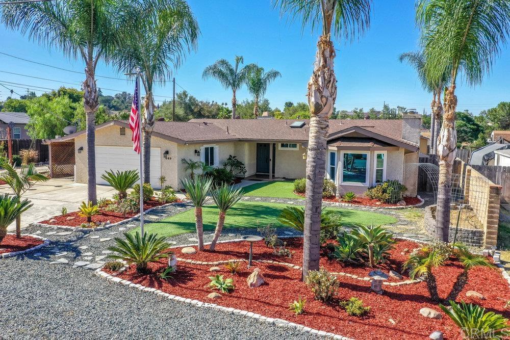 Resort-Style Living in the Heart of Escondido! Tucked away on a quiet street, 669 McDonald Ln offers the perfect blend of modern upgrades and resort-style relaxation. This fully remodeled home features a spacious great room filled with natural light, paid-off solar, a whole house fan, and an attic fan for year-round comfort. In 2020, all water lines were replaced with copper plumbing, giving you lasting peace of mind. The primary suite feels like a private getaway, offering a spacious bedroom, a luxurious ensuite bathroom, and a walk-in closet with plenty of room to unwind and stay organized. It’s the perfect space to recharge in comfort and style. Sitting on a .25-acre lot, the backyard is truly something special—your own resort-style oasis that makes you feel like you’ve escaped to Cabo. Enjoy the heated saltwater PebbleTec pool, complete with newer equipment and a smart IntelliTouch control system for effortless enjoyment. From the quality craftsmanship to the unforgettable outdoor space, this home is a rare opportunity to own a slice of paradise in Escondido.