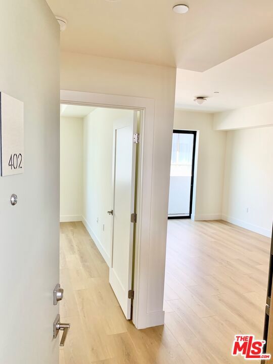 Discover elevated urban living in Westwood's newest modern apartment community. Perfectly tailored for professionals, students, and families, this brand-new construction 16 unit complex blends modern style with comfort and functionality. Be the first resident! Apartment 402 is middle unit and features a 2 bedroom/2 bathroom open concept layout with an abundance of natural light. It's equipped with new stainless steel appliances, in-unit laundry, and central air and heat. Enjoy the ease of secure underground parking and working remotely from the rooftop deck. 1822 Overland is centrally located to major employment, freeways, and points of interest alike. Residents will enjoy the short 1.5 mile or less proximity to the UCLA campus, Century City Mall, the 405 freeway, and the upcoming Metro Purple Line extension stops at Wilshire/Gayley and Constellation/Avenue of the Stars. Don't miss this opportunity your new luxury lifestyle awaits!