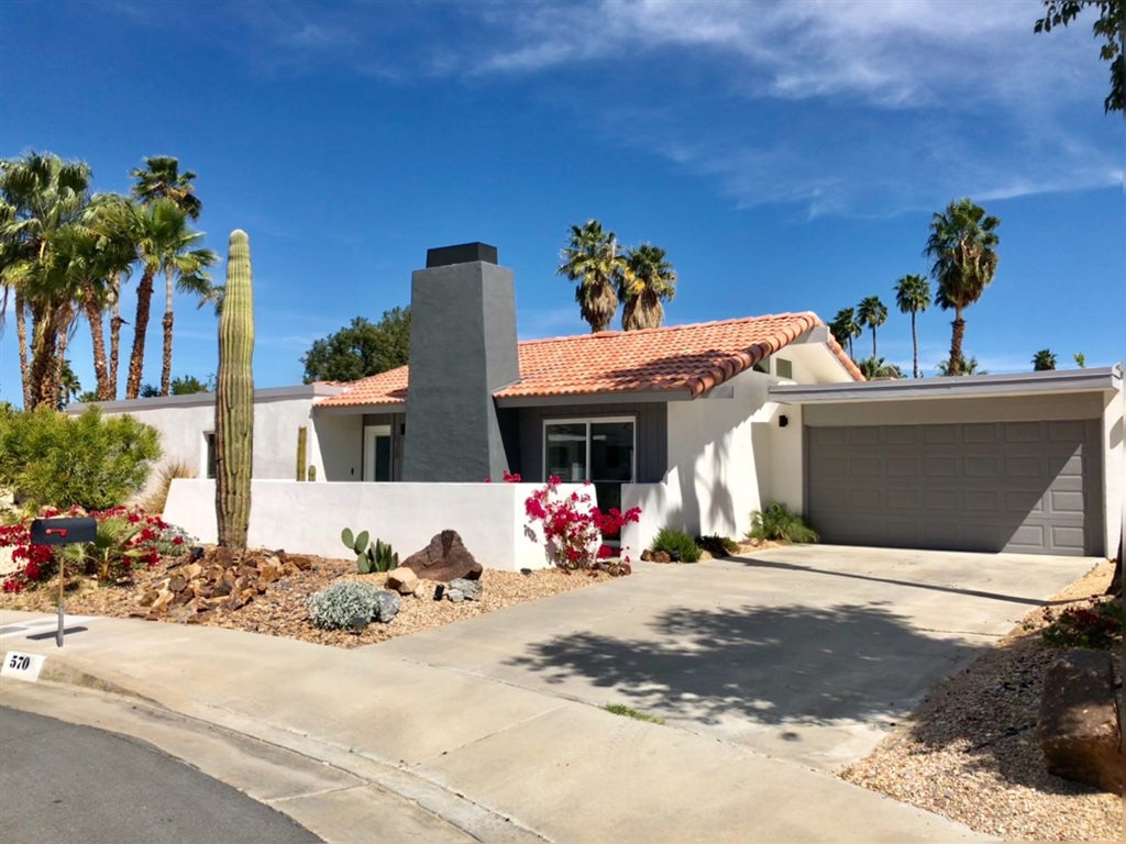 SUPER ATTRACTIVE SINGLE LEVEL HOME ON A LARGE 11,000 SQ FT LOT WITH GORGEOUS VIEWS AND A POOL IN DESIRABLE END OF CUL DE SAC STREET FOR MUCH LOWER PRICE! EXTENSIVELY REMODELED AND UPGRADED WITH MODERN DESIGN AND FEATURES, INCLUDING BACK YARD AND POOL, THIS HOME IS EVERYTHING YOU NEED IN THE DESERT. YOU WILL LOVE IT FOR THE CLOSE PROXIMITY TO SHOPPING, RESTAURANTS AND ALL ACTIVITIES, OR SIMPLY RELAX AND ENTERTAIN AT THE POOL. QUITE AND PRIVATE WITH FANTASTIC VIWES ALL AROUND. Neighborhoods: PALM SPRINGS Other Fees: 120 Sewer: Sewer Connected Topography: LL