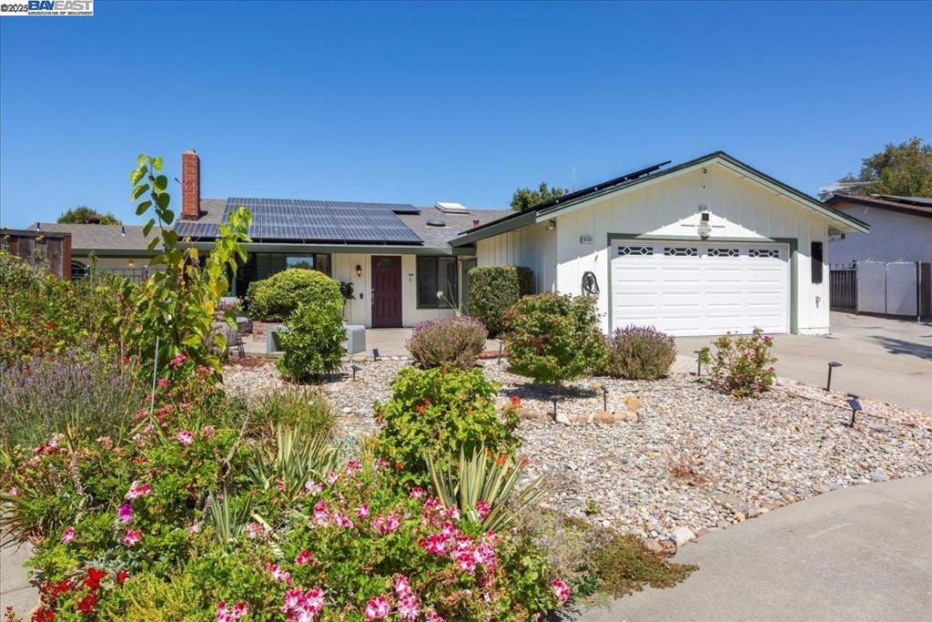 Amazing One of A Kind, Updated Home for a Large or Extended Family on a Big, Private Lot! Court Location! Across from Bridgepointe Park! 39 Panel Owned Solar System that saves on Electricity bills! EV Charger! Huge 5Th Bedroom with Private Entrances, Closet, Attached Full Bath, Cozy Dining Area and Wet Bar - ideal for Bonus/Recreation Room or In-Law Suite or possible Airbnb! Central A/C, Recess Lights, Double Paned Windows! Nest Thermostat, Ring Doorbell, Security Cameras! New Carpets in Bedrooms! Engineered Wood Floors! Contemporary, Large, Updated, Eat-In Kitchen with oversized Island, Pendant Lights, Pantry, Stainless Steel Appliances, Refrigerator, Thermadore Range and Breakfast Area! Beautiful French Doors opening to the Lovely, Low Maintenance Yard with Pavers, Gazebo and Pergola! Master Suite with spacious Shower, Jacuzzi Tub, Double Vanity, Walk-In Closet & French Doors leading to the Private Backyard! Attached 2 Car Garage with storage cabinets! Extra Large Storage Shed in Yard! Close access to Dumbarton Bridge, Meta, Tesla, Coyote Hills Regional Trail! Open Aug 16 th. & 17 th 1-4 PM