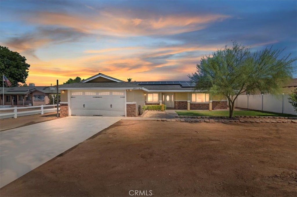 Charming Single-Story Ranch Home in Horse Town USA with Equestrian Amenities
Welcome to this beautifully maintained 3-bedroom, 2-bathroom ranch-style home nestled on a spacious 22,651 sq ft lot in the heart of Norco. This inviting 1,857 sq ft home offers a bright living room, separate family room, and a thoughtfully remodeled kitchen (approx. 10 years ago). The hall bath has been updated with a stylish tile tub/shower, while the spacious primary suite features a dual sink vanity, custom walk-in tile shower, and steam shower option for added comfort.
Enjoy the convenience of an attached 2-car garage with laundry hookups and the value of PAID-FOR SOLAR. The backyard includes a covered patio, vinyl fencing, and plenty of room for a pool or garden.
Designed with horse lovers in mind, the property includes a 24x24 welded wire corral with overhang and divider, feed and tack room, two additional 24x24 covered corrals, extra panels for a future arena, plus water and electricity throughout the horse area.
Located near the Santa Ana Riverbed, Hidden Valley Preserve, Ingalls Equestrian Center, and miles of riding trails, this turnkey property offers the best of Norco living. Don’t miss this incredible opportunity!