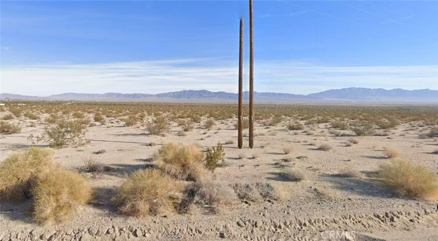 Prime vacant land opportunity on 29 Palms Hwy in San Bernardino County, offering excellent visibility and accessibility with direct highway frontage. Located near Kingdom Hall, Twentynine Palms Marine Base, and local businesses, this expansive parcel is ideal for various uses. With the High Desert area experiencing growth, this property presents a fantastic investment or development opportunity. Don't miss out—contact us today for more details!