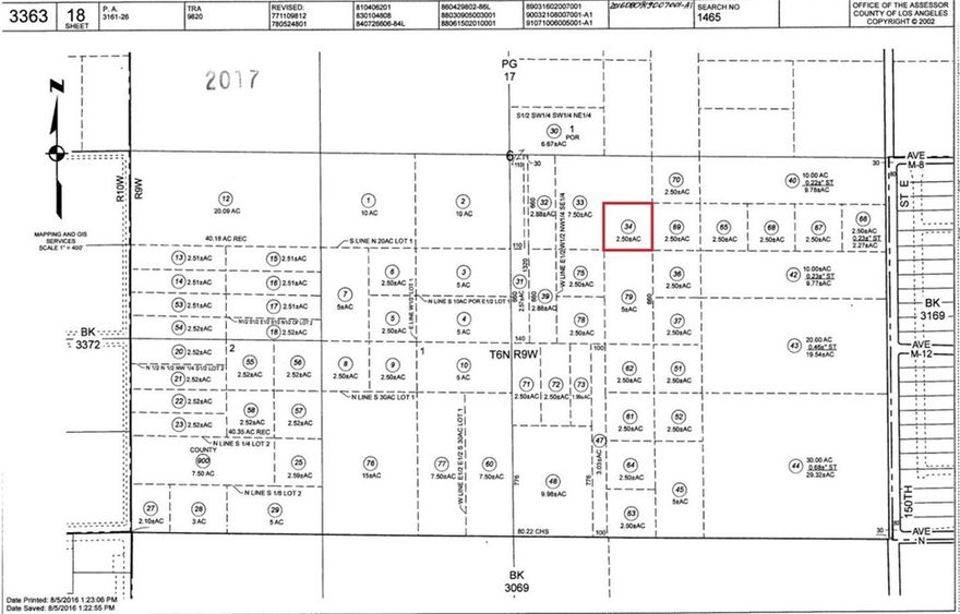 APN: 3363-018-034 Coordinates: 34.637194, -117.869028 2.59 acre lot for sale in LA County. This lot is located off of 150th St E and E Ave M8 near Lake Los Angeles, CA. Zoned LCA21, per county records. Also nearby is the Rocky Butte Movie Ranch, and Saddleback State Park