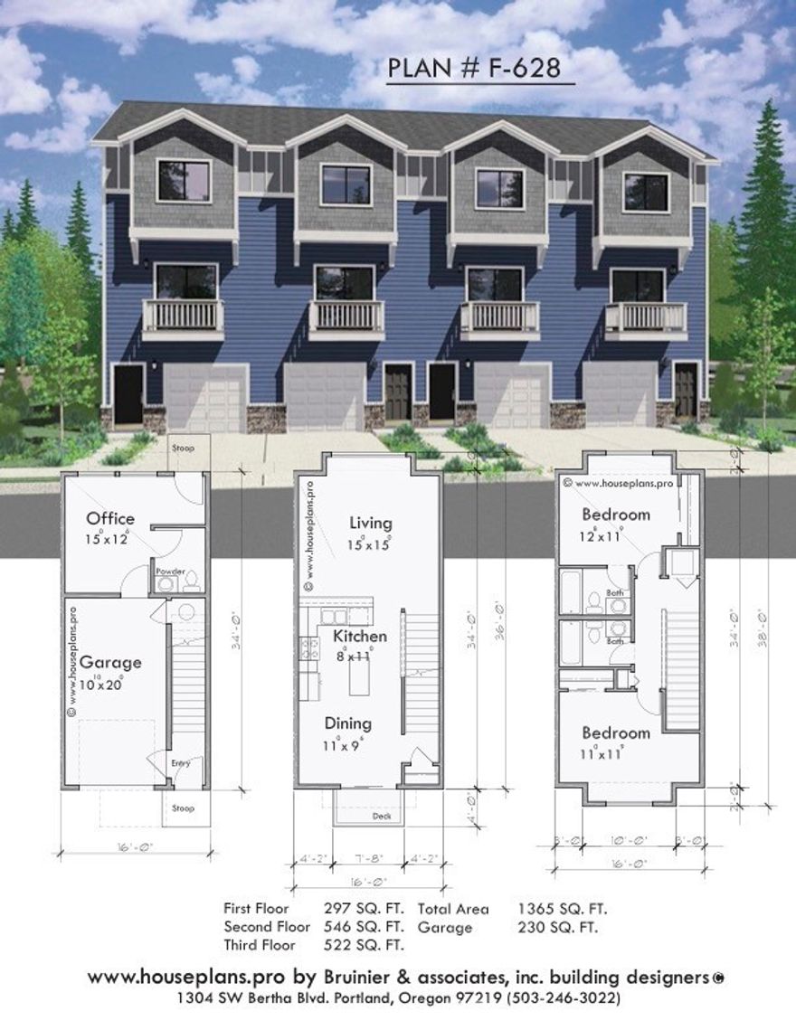 The parcel is zoned R-H (residential high density) which allows for up to 30 dwelling units per acre. Imagine the possibilities.