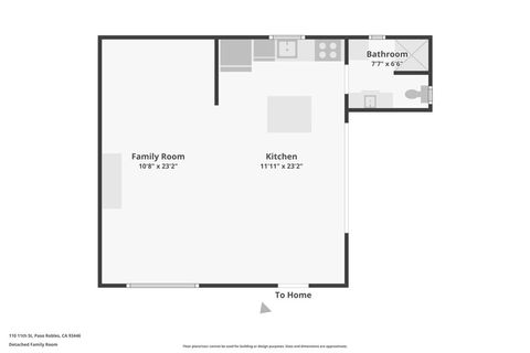 Tiny photo for 110 11th St, Paso Robles, CA 93446 (MLS # NS26039604)