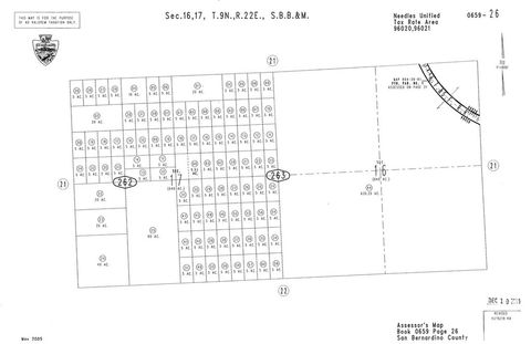 Photo of 0 SEC/TWN/RNG/MER:N2NW4SW4 S17T09NR22E, Needles, CA 92363 (MLS # AR26047694)