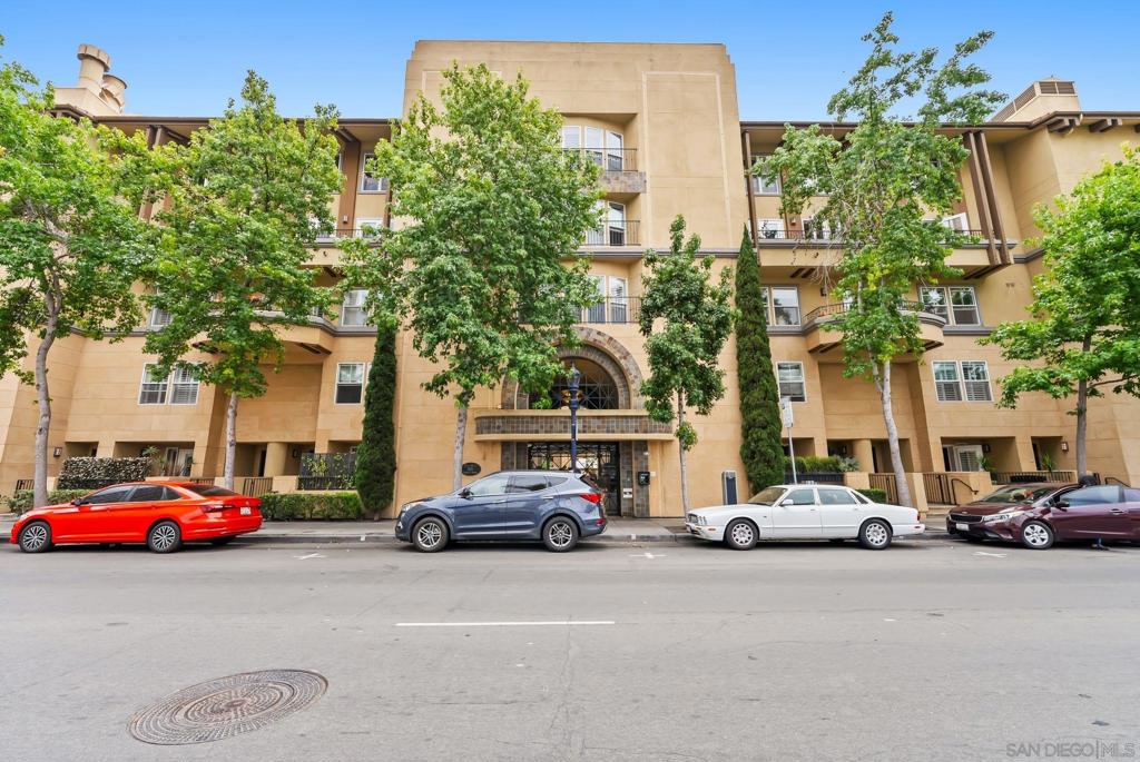 Available now – City Walk Townhome in the Marina District The main level features an open-concept living and dining area that flows seamlessly to both patios. Enjoy solid wood and porcelain tile flooring, in-unit laundry, and generous under-stair storage. The kitchen includes a gas cooktop and an oversized dining bar that opens to the living area, with access to an enclosed private terrace. Upstairs, both bedrooms are thoughtfully designed for comfort and both feature en-suite bathrooms. The spacious primary suite includes a walk-in closet with custom built-ins. This home is set within the beautifully landscaped City Walk, a community offering tranquil courtyards with fountains and waterfalls, fire pits, lounge areas, a fitness center, and reservable spaces with kitchens for private gatherings. Includes one parking space!