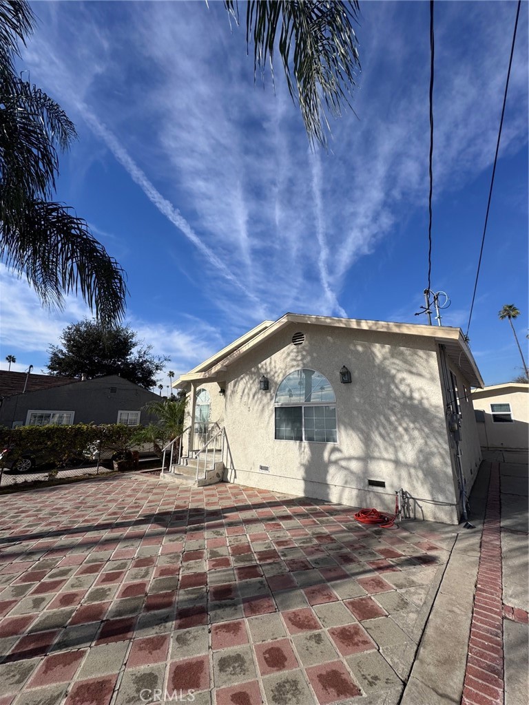 Newly Renovated 1 bedroom 1 bath for rent with gas, water, and internet included. Tenant responsible for Electricity Only. All appliances -tankless water heater, mini split A/C, Stove, Microwave are Brand New and included. Private space in backyard included! This property was a single family with garage, the garage is the space that is currently being shown for rent, it was converted with all permits and received certificate of occupancy 2025. The property is adjacent to the single family house, the single family house is not the unit being rented and currently acts as an adult facility. The bedroom can fit only a twin size bed at most. The existing furniture in the photos will not come with the property.