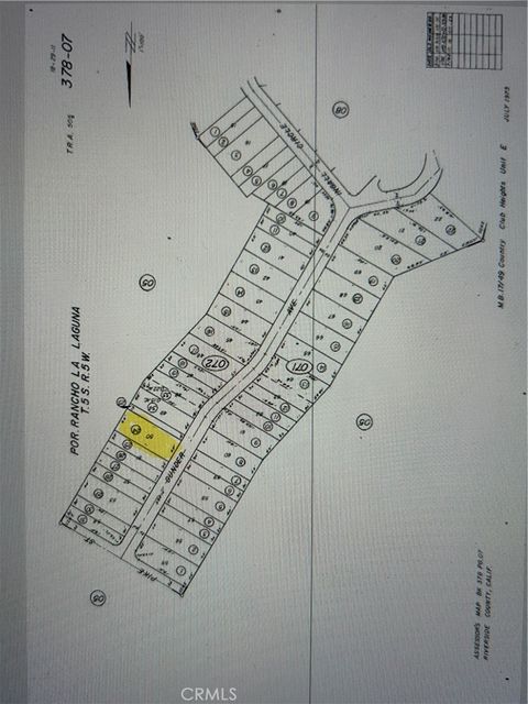 Tiny photo for 0 Gunder Avenue, Lake Elsinore, CA 92530 (MLS # SW26087150)