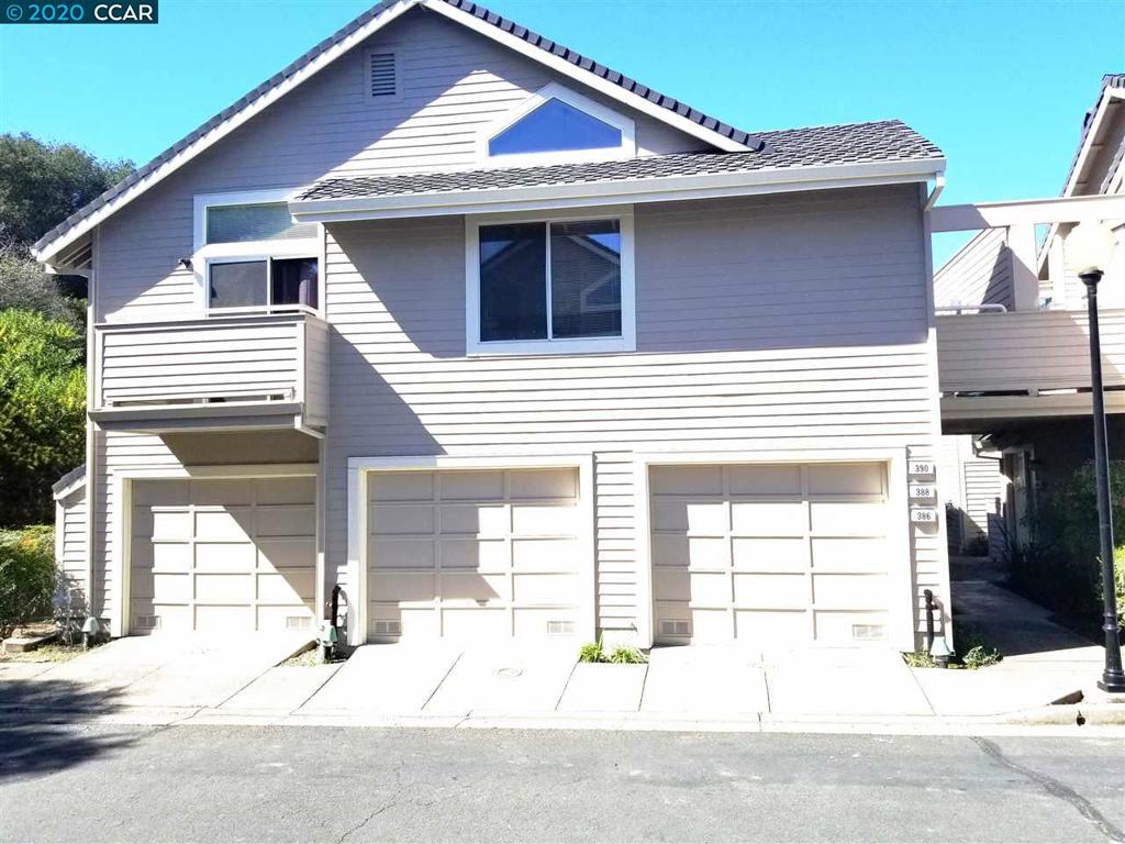 Cozy ground floor 2 bedroom - 2 bathroom unit located in the desirable Refugio Valley Neighborhood. This unit includes remodeled kitchen and bathroom and is meticulously maintained. This is a lower level unit which backs up to open space with a quiet, private patio backing to open space. Community pool, close to walking trails, parks and schools. Attached one car garage and an assigned parking spot.