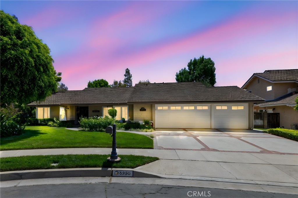 Welcome to your Mabury Ranch retreat. This highly upgraded single-story home blends modern comfort with timeless elegance. Inside, you'll find an open airy floor plan enhanced by premium finishes, custom built-ins, and abundant natural light. The chef's kitchen features top-of-the line appliances, quartz counter tops, and the family room is located just off the kitchen/nook area -- perfect for entertaining. There is a wet bar with upgrade granite counter tops -- just off the dining area. The 4th bedroom has a closet and built-ins and can be a bedroom or an office. There is an indoor laundry area, speaker system through out the living area and in the primary bedroom. The three car garage has custom flooring and storage through out the garage. The roof is a Cedar-Lite concrete roof. The exterior was recently been painted. Step out to a Zen-like backyard designed for relaxation and connection. Lush landscaping, soothing water features, and thoughtfully placed seating areas create a private oasis ideal for morning meditation or evening gatherings under the stars. Every detail has been curated to promote a sense of peace and well-being, making this home a rare find in the coveted Mabury Ranch. Situated at the end of a cul-de-sac and siding a beautiful green belt of towering trees. This home will sell fast! See it today as it will be gone tomorrow!!