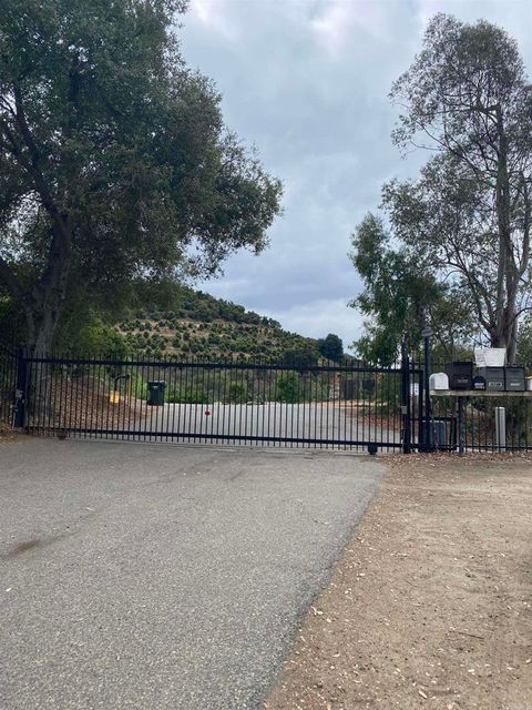 Ridge Creek Road Valley Center CA 92082