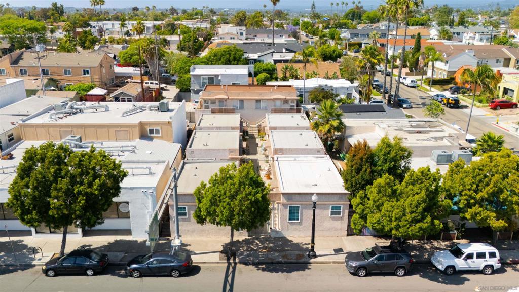 Pleased to present 3226-32 Adams Avenue located in San Diego, California. Originally built in 1938, the 8-unit apartment complex is located in the highly desirable neighborhood of Normal Heights and boasts a Walk Score of 94. The complex rests on a 0.15 acres lot and features approximately 3,750 rentable square feet. The unit mix consists of (2) one-bedroom / one-bathroom unit and (6) one-bedroom / one-bathroom cottage units. Units feature refurbished hardwood flooring and cottage-style layouts with no shared walls. Current ownership has diligently maintained the property and recently added new roofs to the back building and two of the cottages. The main electrical panel, wiring and gas meters were also upgraded within the last 5 years. Several units have also been retrofitted with dual pane vinyl windows. Attractive tenant offerings include a quaint communal courtyard, secure gated entry, and unbeatable walkability to nearby retail. Parking is offered with (5) attached single-car garages that also create potential for an investor to add ADUs. With ample possibility for renovation, the property presents a strong value-add opportunity for an investor looking to extensively renovate the units to bring current rents to market and maximize overall cash flow. Irreplaceably located on Adams Avenue in central Normal Heights, the property is nestled among all the best attractions the neighborhood has to offer and enjoys easy access to the 15 and 805 freeways. The booming neighborhood of North Park is only a few blocks west and gives tenants even more dining and retail options.