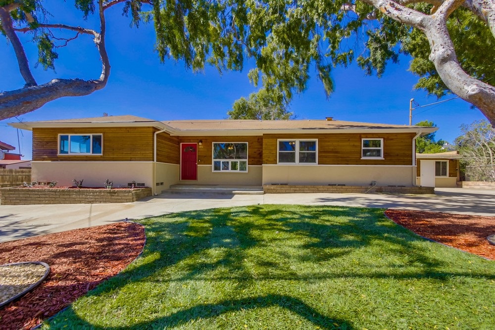 Price reduced and ready to sell! You won't want to miss this immaculate remodel. Ready to move in and situated not only down a quiet street of Crest, but on almost 1/2 acre of land. Brand new open concept kitchen, brand new bathrooms, new carpet, paint and flooring. Downstairs has a finished game room. Spacious yard with beautiful pocket views and driveway access all the way to the back of the home. Newly landscaped front yard. You do not want to miss out on this incredible home! Neighborhoods: El Cajon Equipment: Range/Oven Other Fees: 0 Sewer: Septic Installed Topography: LL