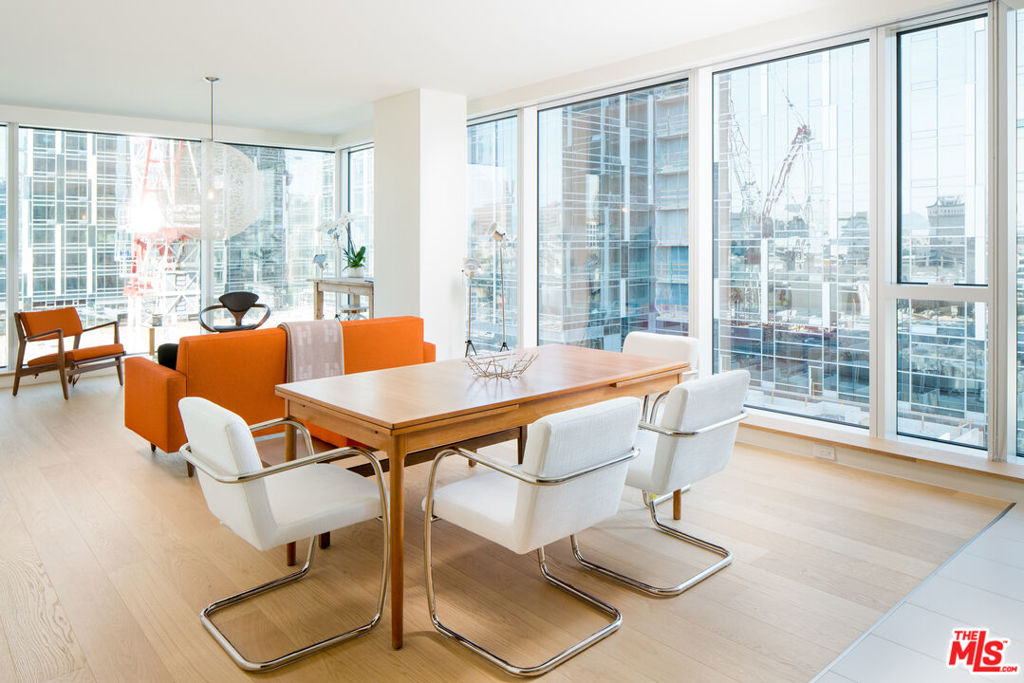 Available Nov.2025 2 Parking Spaces Included (*ask conditions apply). An Urban Sanctuary, with breathtaking views in every direction. Largest corner 1-Bd, the ONLY unit w/ ALL floor-ceiling windows framing DTLA skyline with 2 parking spaces. Arrive home through a grand motor court, and have Staples Center, Financial District, SouthPark and the all of DTLA's exciting destinations at your doorstep. Exercise and entertain in the over 40,000 sf of indoor/outdoor clubhouse, MetSix featuring a dog friendly Sky-park, a sparkling residents only pool and cabanas. private cinema, expansive fitness center, billiards, yoga, spa/steam, and video business center only for residents. Indulge in 5 star attentive residential concierge service and Access membership with dining & room discounts at Hotel Indigo, and enjoy all inclusive living with ample bicycle and guest parking, 1G Fiber Optic Internet, Wifi, Gas, Water, Trash provided.