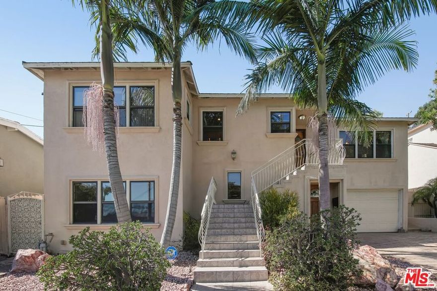 Discover this mid-century masterpiece for lease, offering a luxurious and elegant living space in the prestigious View Park community. This 4 bedroom turnkey property is ideal for those seeking sophistication and comfort in a serene setting with cool ocean breezes. Experience the timeless appeal of mid-century design throughout this magnificent home, built in 1953. Enjoy the expansive living and dining rooms, featuring gleaming hardwood and marble floors. The large primary suite includes a luxurious bathroom and a spacious walk-in closet. A separate lower-level suite with its own private entrance can be used as a guest retreat or mother-in-law suite. The terraced backyard provides a quiet place to relax while offering panoramic and verdant views of the city.