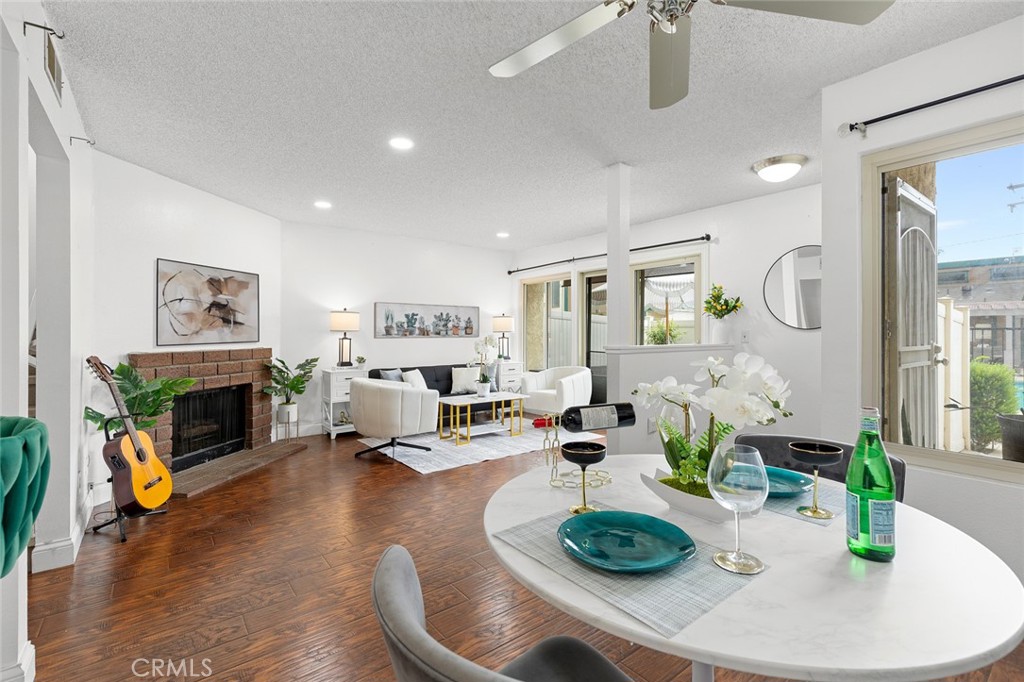 Welcome to this beautifully updated 2-story condo in the heart of Garden Grove, offering a spacious 1,197 sqft of comfortable living with 2 large bedrooms, 1.5 upgraded baths, and plenty of storage spaces.
Inside, you’ll find a bright and open living room with a cozy fireplace, granite countertops, and extra storage under the stairs—perfect for modern living. Stay cool year-round with central A/C (recently serviced).
Upstairs, enjoy soaring ceilings, a huge primary bedroom with a walk-in closet, and a private balcony overlooking the pool. The bathroom features a brand-new full-size standing shower, completed in early 2025.
Additional highlights include a private front yard, spacious 2-car garage with ample storage, and a very low HOA fee including lot of amenities.
Located in a well-maintained community with easy access to the 22 Freeway, and just steps from schools, supermarkets, churches, restaurants, and other local conveniences.