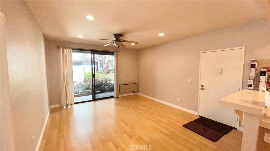 Gorgeous Remodeled Lower-Level Condo in Pheasant Creek – 686 Sq Ft
Beautifully updated 1BD/1BA lower-level condo with 686 sq ft of living space, located in
the highly desirable Pheasant Creek community. This move-in ready home features a
fully remodeled interior, including quartz countertops, breakfast bar, recessed lighting,
and newer kitchen appliances (approx. 1 year old) including refrigerator, stove,
microwave, dishwasher, and updated sink/faucet.
Additional upgrades include wood laminate flooring throughout, A/C, and ceiling fans in
every room. The spacious bedroom features a walk-in closet with custom organizer.
Full-size washer and dryer are included and conveniently located in the patio laundry
closet.
Enjoy a quiet, private interior location with tranquil stream views. This unit includes a
one-car garage plus a rare additional parking permit.
Community amenities include: 3 pools, 3 spas, tennis and basketball courts, peaceful
ponds and streams, and ample guest parking. HOA covers water, trash, and exterior
maintenance.
Prime location close to shopping, parks, hiking/biking trails, Saddleback Church, Irvine
Spectrum, 24 Hour & LA fitness centers, major freeways, and the 241 toll road.
This turnkey home is a must-see—schedule your showing today!