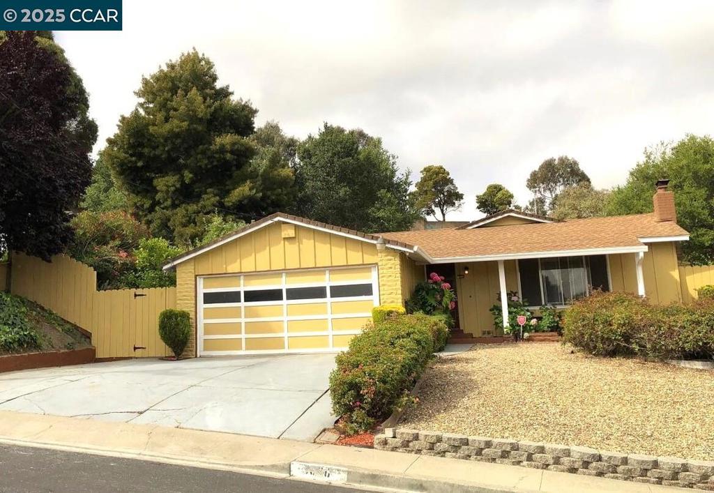 Open Sat. (07/12) & Sun. (7/13) from 1-4. Stupendous one story 3 bedroom 2 bath ranch-style single family home in excellent "Tara Hills" neighborhood featuring huge backyard, beautiful hardwood floors, newer kitchen appliances, fireplace in living room, large 2 car garage, off street parking, extra storage, & newer furnace. Barbeque in backyard. Close to shopping & transportation. Very quiet street. No rear neighbors. Not in the city of San Pablo (unincorporated). Fruit trees!