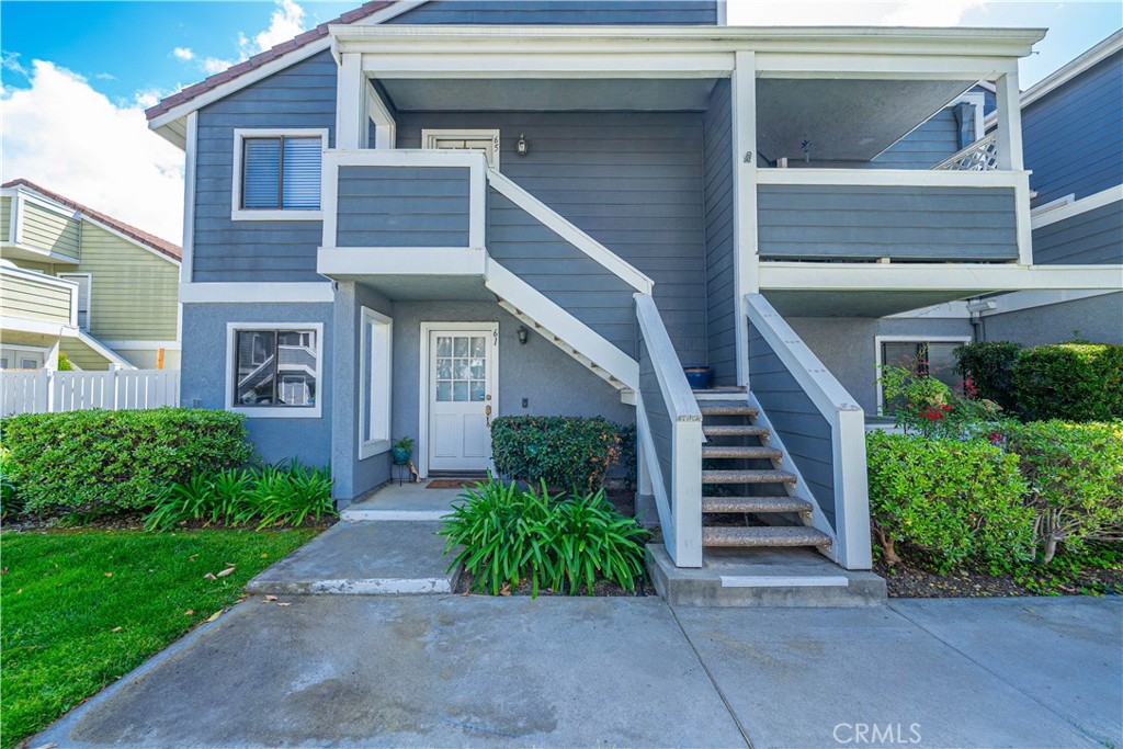 PRICE REDUCTION!!!! Welcome to the fabulous community of Heather Ridge!! PRIME LOCATION!! Recently updated upstairs corner unit. This two bedroom 2 bath home offers wood laminate floors throughout, newer bathroom vanities, nice tile counter tops in the kitchen, washer/dryer hookup, peaceful patio area, one car garage with plenty of additional parking, newer water heater, newly re-piped throughout, pool and 2 spa area, tennis courts, BBQ area, and the BEST PART it's walking distance to several grocery stores, restaurants, & coffee shops. Near by diamond baseball fields. Close to Dana Point Harbor, shopping, 73 toll road, and 5 freeway. Perfect for 1st time buyer, move up, and/or investment!