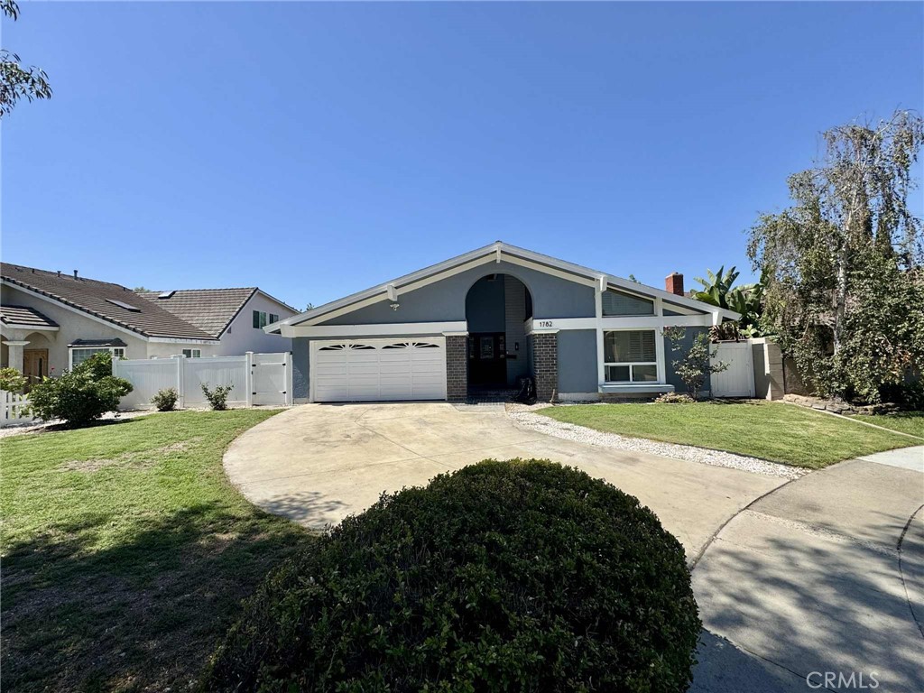 investors seeking opportunity.
Welcome to Tustin Meadows!
Nestled at the end of a quiet cul-de-sac, this spacious single-level home features one of the most sought-after floor plans in the community. A long sweeping driveway, generous front yard, and a wide side yard with potential RV parking set the stage before you even step inside.
The living room boasts vaulted ceilings and a cozy mantled fireplace, creating an inviting space for gatherings. This home offers 3 bedrooms and 2 bathrooms, ready for your personal touch. With some upgrades, it can be transformed into your dream home—perfect for homeowners looking to customize or investors seeking opportunity.
The property also comes with 46 solar panels that will be paid off during escrow, providing future energy savings and added value.
Tustin Meadows is a highly desirable neighborhood, designed around a large central park, with a community swimming club just a short walk away.
Don’t miss this chance to own in one of Tustin’s most established communities! This is a Notice of Sale listing. Quick Cash Close !!!