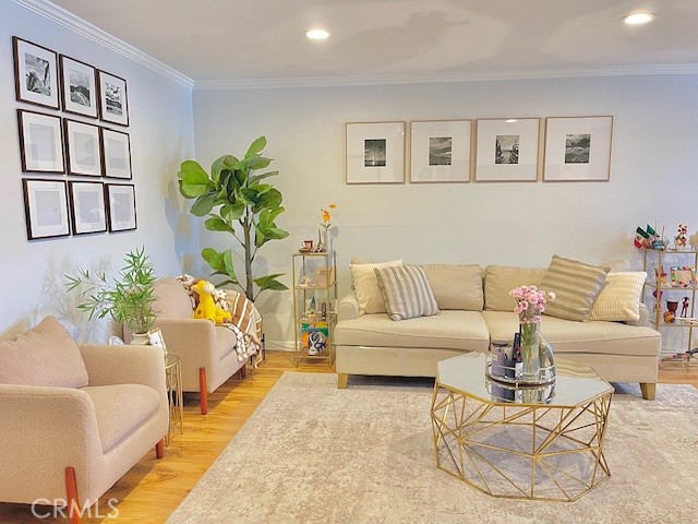 Welcome home to a top floor condo in the desirable Los Angeles suburb of Tarzana! This spacious turn-key one bedroom, one bathroom condo has an open floor plan with an abundance of natural light and wonderful views of the San Fernando Valley. Unit has been renovated with fresh paint, laminate flooring, crown molding, recessed lighting, granite countertops, stainless-steel appliances, kitchen cabinetry, and a remodeled bathroom! Plenty of storage with built-in hallway cabinets and two large closet spaces. Community is gated with secured controlled access which features a sparkling pool, spa, outdoor BBQ's, Large laundry rooms, and a recreational room. Located in a prime location just 3 blocks north of Ventura Blvd, features fine dining and world-class entertainment. Easy freeway access to the 101 or the 405 freeways. Nearby attractions include Tarzana Safari Walk, Sherman Oaks Galleria, Encino Commons, Westfield Fashion Square, El Caballero Country Club, Pierce College, Sepulveda Basin Recreation Area, Lake Balboa, and so much more! HOA fees include water, trash, sewer, ground and building maintenance. This is a perfect opportunity for a first-time buyer who is tired of renting and who is ready to build equity or for an investor who is looking for their next rental property.