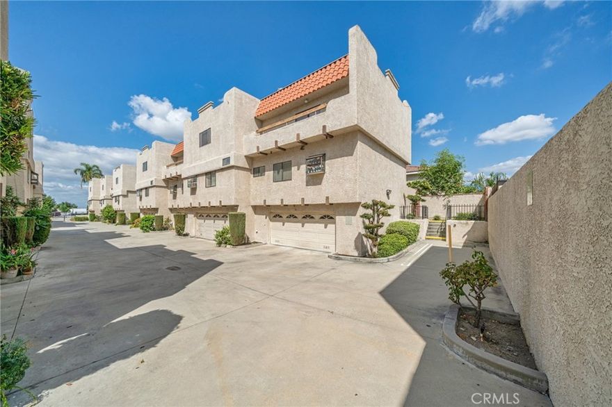 Welcome to 4000 Stewart Avenue, Unit #8, a beautifully maintained end-unit home located in the corner of a quiet and secure gated community in Baldwin Park. This spacious condo has a bright, open floor plan that seamlessly connects the living room, dining area, and kitchen. Natural light fills the interior, and sliding glass doors open to a private covered patio—perfect for morning coffee or evening relaxation. The home features numerous upgrades, including modern wooden flooring throughout, remodeled kitchen cabinetry, and an updated balcony floor. The two-car garage has been recently refinished and includes convenient direct access to the home. A new water heater, central AC & heating system, and in-garage laundry unit provide added comfort and efficiency. This community is well-maintained with a low HOA fee covering common areas, roof, and trash services. Ideally located, the property offers easy access to the 605, 10, and 210 freeways, making commuting throughout the San Gabriel Valley and Greater Los Angeles area a breeze. Don’t miss this rare opportunity to own a move-in-ready home with modern updates in a highly convenient location!