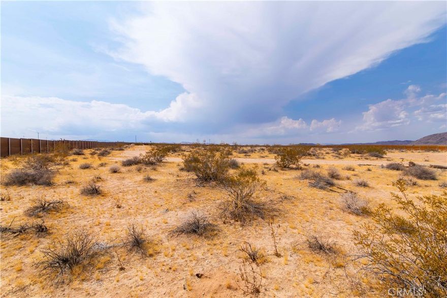 SELLER WANTS TO MOVE FAST! OVER 2 ACRES READY TO BUILD NOW!
 RTI PERMITS IN HAND – START CONSTRUCTION IMMEDIATELY!
Time is running out. Opportunities like this don’t wait—and neither should you. This prime, flat, fully fenced parcel is just minutes from Joshua Tree, and it’s everything you’ve been searching for.
RTI Permits already approved – skip the red tape and break ground tomorrow
Water meters already installed – HUGE cost savings
City water and power available – no hassle, no holdup
Massive, panoramic views of Goat Mountain and endless open desert
The seller is ready to let this go—NOW. Whether you're an investor, a builder, or someone ready to create a desert dream, this land is priced to move and won’t last another week.
Think private retreat. Think short-term rental. Think instant equity.
The location is unbeatable—minutes from Joshua Tree National Park, Pioneertown, The Integratron, and all the high desert magic people travel the world to find.
DO NOT WAIT. Properties like this are snatched up fast—and once it’s gone, it’s gone.
Call today—submit your offer now—before it’s too late.