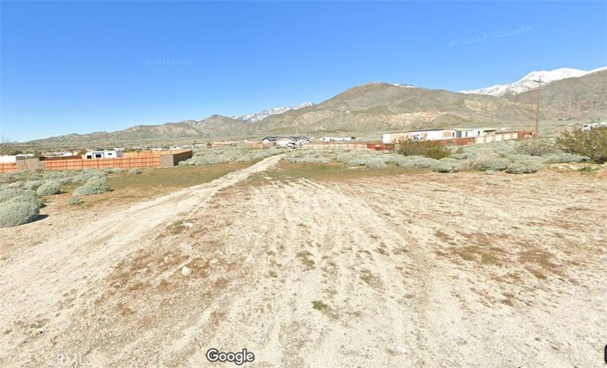 Enjoy stunning panoramic views of Mt. San Jacinto from this elevated parcel in a peaceful, undeveloped area. Whether you're dreaming of parking your RV, placing a manufactured home, or designing a custom residence, this property provides the flexibility to do it all. Located just minutes from major retail centers, restaurants, Desert Hot Springs, and the Cabazon outlets, convenience meets tranquility here. Utility access varies by lot; buyers should confirm availability for this specific parcel. Buyer and Buyers Agent to confirm property details.
