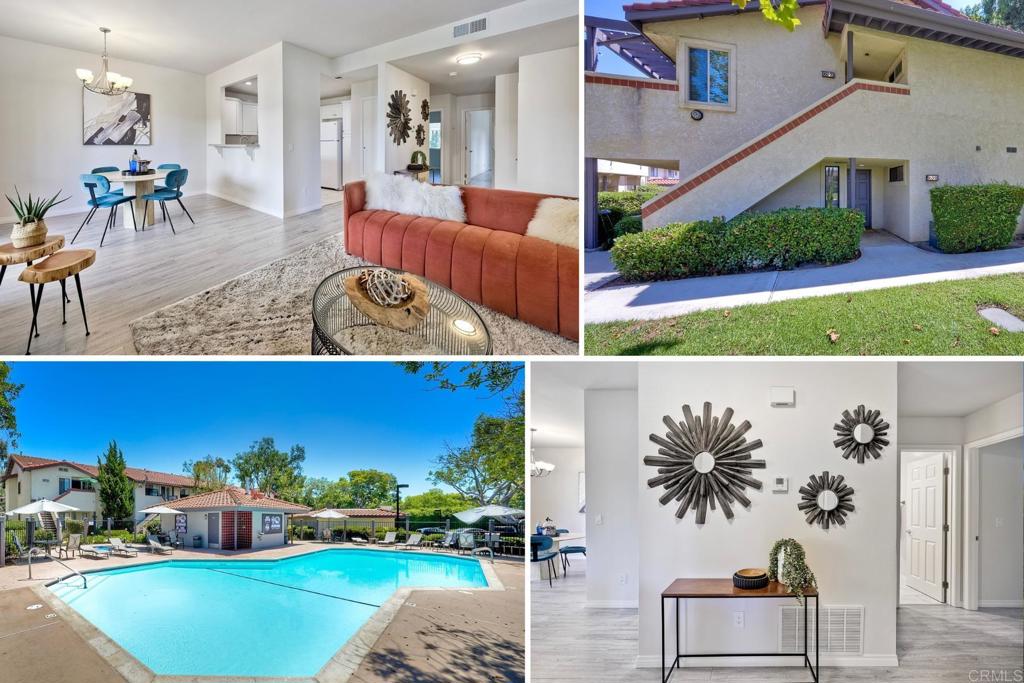 Single level corner unit in the desirable Shadowridge community! This 2 bed, 2 bath condo features a bright open floor plan, cozy fireplace, and private patio overlooking peaceful greenbelt. Situated on the park-facing side of the complex, you’ll enjoy peaceful views of lush greenery and open space from almost every window. Resort-style amenities including a pool and spa. Ideally located near Shadowridge Golf Course, Thibodo Park, trails, pickleball, playgrounds, shopping, dining, and top-rated schools—with easy freeway access. One car garage plus additional uncovered parking.