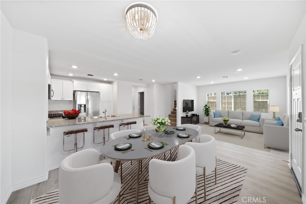 Welcome to 28391 Partridge Way #903 in the heart of Murrieta! This 1,429-square-foot end-unit condo offers 3 spacious bedrooms, 2.5 bathrooms, and is completely move-in ready—perfect for first-time homeowners or anyone looking for a fresh start. As you step inside, you’ll love the open layout that flows easily from the living area to the kitchen, offering a clean, blank canvas just waiting for your personal touch. The kitchen is a standout feature with plenty of cabinet space, granite countertops, and a layout that’s just right for the home chef who loves to cook or entertain. You’ll also appreciate the convenience of in-unit laundry, making everyday living that much easier. Plus, being an end unit offers a bit more privacy and quiet. The home has LOW taxes and solar panels, helping you save on utility costs while living more sustainably. Located in a desirable area of Murrieta, you’ll be just minutes from top-rated schools, shopping centers, and plenty of dining options. If you’ve been searching for comfort, convenience, and a place to truly make your own, this home checks all the boxes.