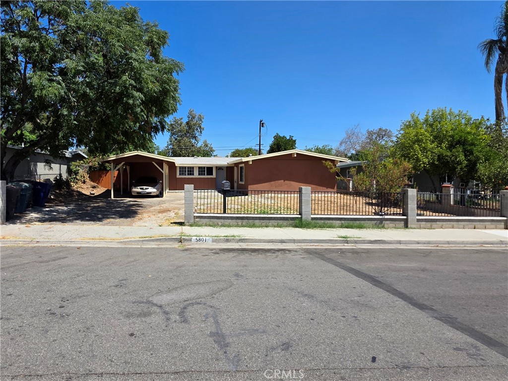 Desirable Location on west end of Riverside! This Single Story Home offers 3 bedroom, 2 bathrooms plus a Bonus Room That could turned into two additional bedrooms or a large family room or an ADU, Open kitchen and living room with cozy fireplace. Prime location in the heart of Riverside north of Central Avenue and South of Jurupa Ave. Minutes drive from Riverside Plaza. Completely remodeled house with a large carport, large front yard with plenty of parking , nice back yard for your family gatherings, 3 spacious bedrooms and two full bathroom with a large kitchen/dining area. new carpet , new paint , new electrical and plumbing Fixtures. Its price to sell.