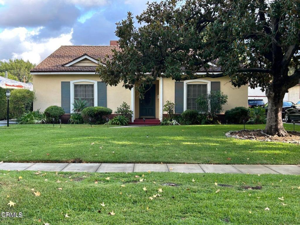 Located in the coveted and award-winning San Marino School District, this charming three bedroom and three bathroom home is situated on a beautiful tree-lined street. The expansive lot (12,715 sq.ft.) and home (2,296 sq.ft.) offers an open floor plan, including a spacious living room with a plethora of windows, a formal dining room with a handsome fireplace and wainscoting; a welcoming family room, an updated kitchen (appliances included) with an abundance of cabinetry and counterspace, a separate breakfast area, and a convenient laundry room (appliances included) adjacent to the kitchen. The three oversized bedrooms (including two suites) feature gorgeous hardwood floors. All three bathrooms are full (shower with/and tub). The attractive and very social family room serves as a gateway to the beautiful backyard. A sprawling patio and rear garden space is perfect for entertaining and/or serene relaxation. The property's expansive grounds include a fountain, planted gardens, a driveway security automated gate, a two-car garage, storage, as well as mature lawns and trees. With its close proximity to the schools, as well as the wonderful shops and eateries on Huntington Drive, this location is just superb. This lease is HUD compliant based on the previous lease agreement.