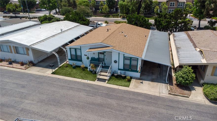 Welcome to this fully upgraded home in the highly desirable 55+ park that is Casitas La Verne! Come on down to the beautiful city of La Verne nestled against the foothills. This gorgeous triple wide home would be a delight to anyone. Included in the park is a swimming pool and a big gathering room with connecting billiard room. It's very well kept park. Walk up a few stairs to the front patio, inside is a huge living space containing a dinning room and living room with space galore. Just on the other side of this formal dining you have a bar into a nice size kitchen. Laundry is just on the other side. Then a door to your outside oasis. Clean drive way and a storage shed next to the inviting backyard. One nice place to relax. Now on the other side of living room you see a connecting french door making your way to the first bedroom. Once to come out of the hall you step in a large bathroom. Next door to that is the large master bedroom and the master bathroom is amazing as well. Across the hall is another bedroom.



This is a must see for all those looking for nice park and nice home.